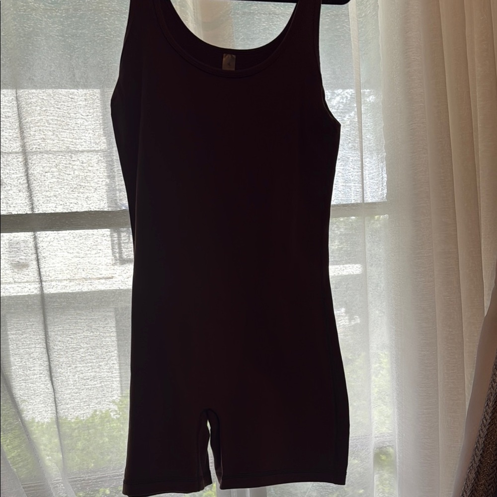 Aritzia Brown Bodysuit Streamlined and Versatile